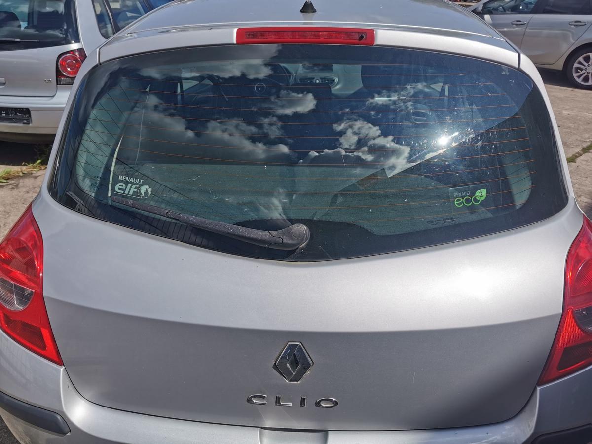 Renault Clio III R Heckklappe Klappe Deckel hinten 3trg TED69 Gris Platine Met