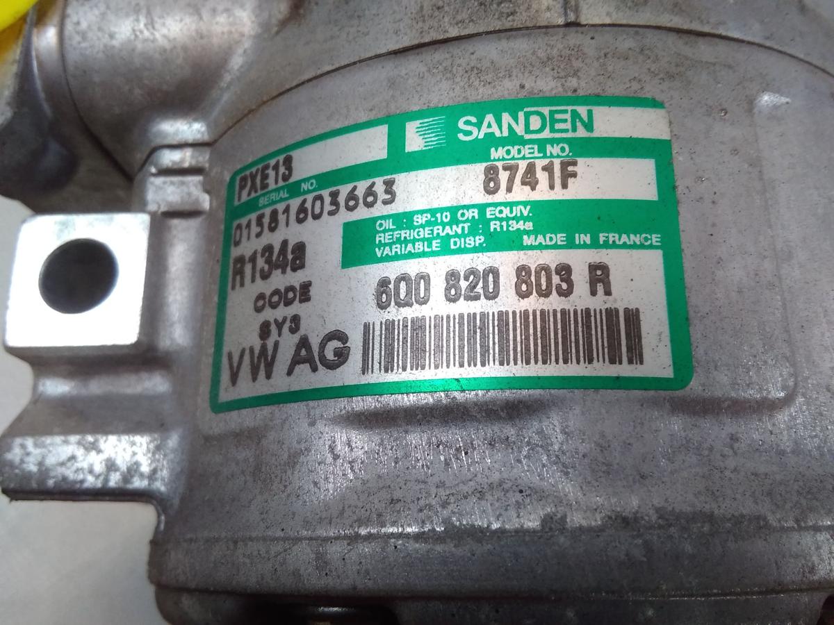 VW Polo 9N3 original Klimakompressor 6Q0820803R SANDEN 1.4 55kw BKY BJ2006