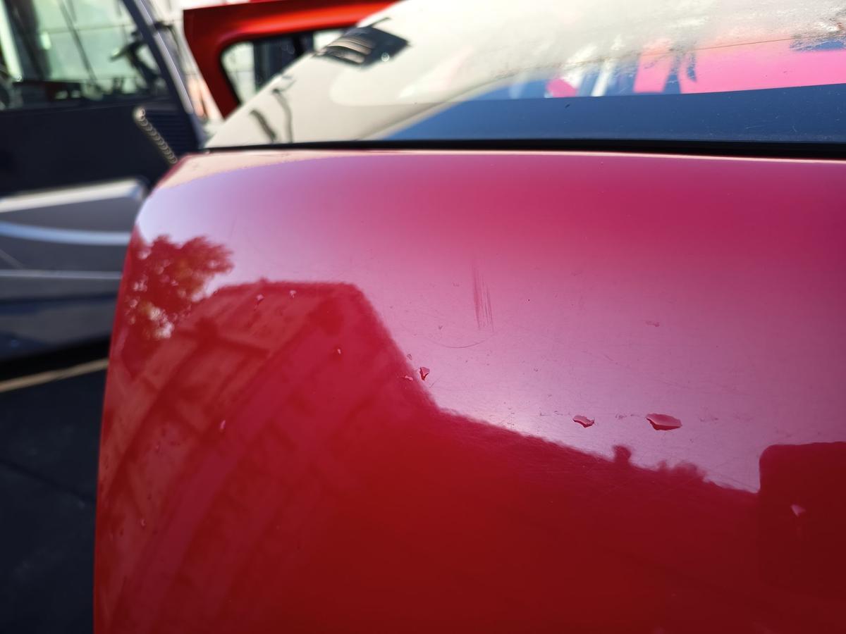 Dacia Sandero 1 BS original Heckklappe mit Scheibe OV21D Red Passion Bj 2009