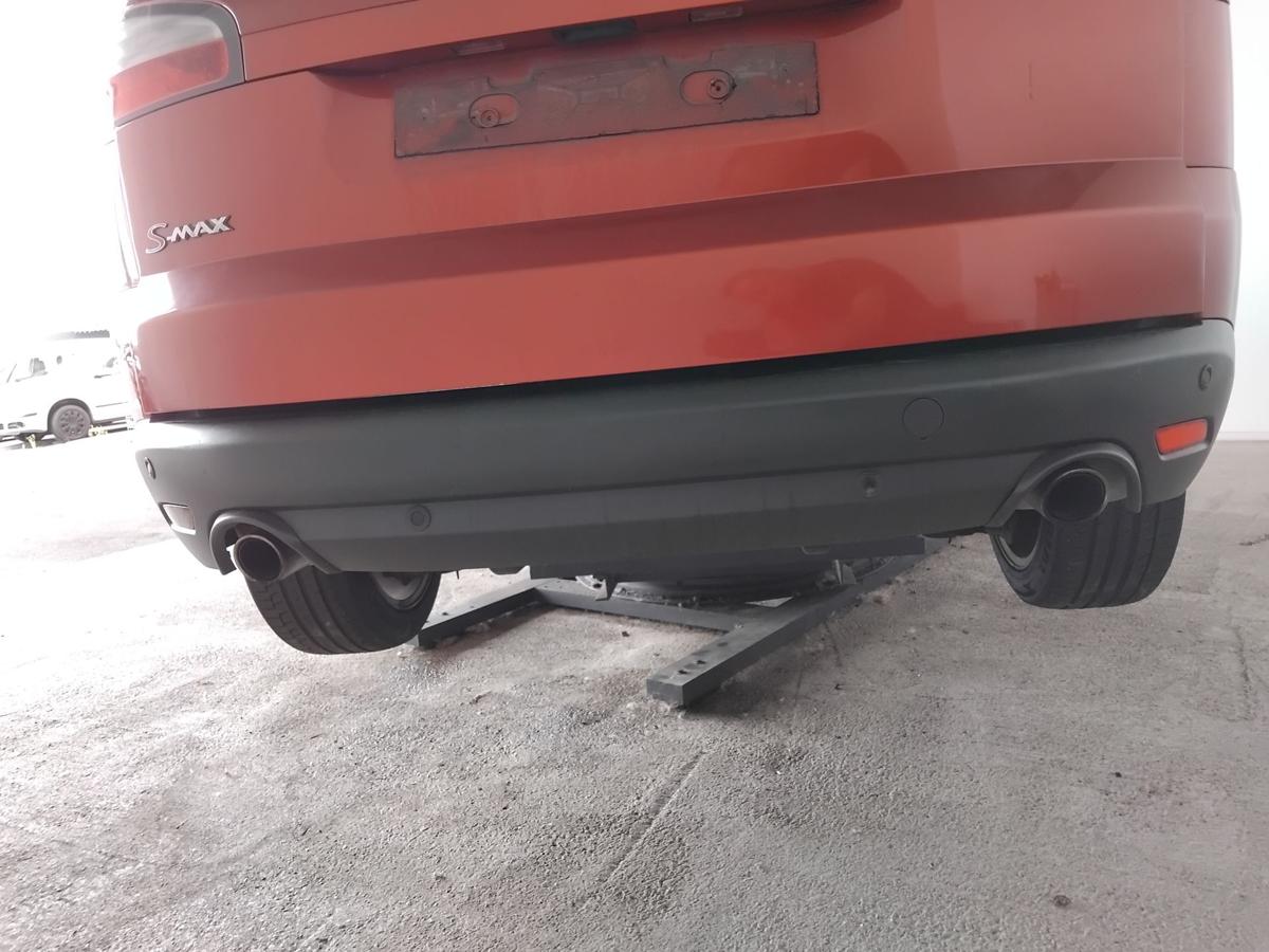 Ford S-Max 1 WA6 original Stossf&auml;nger Sto&szlig;stange hinten PDC tangorotmet. BJ2008