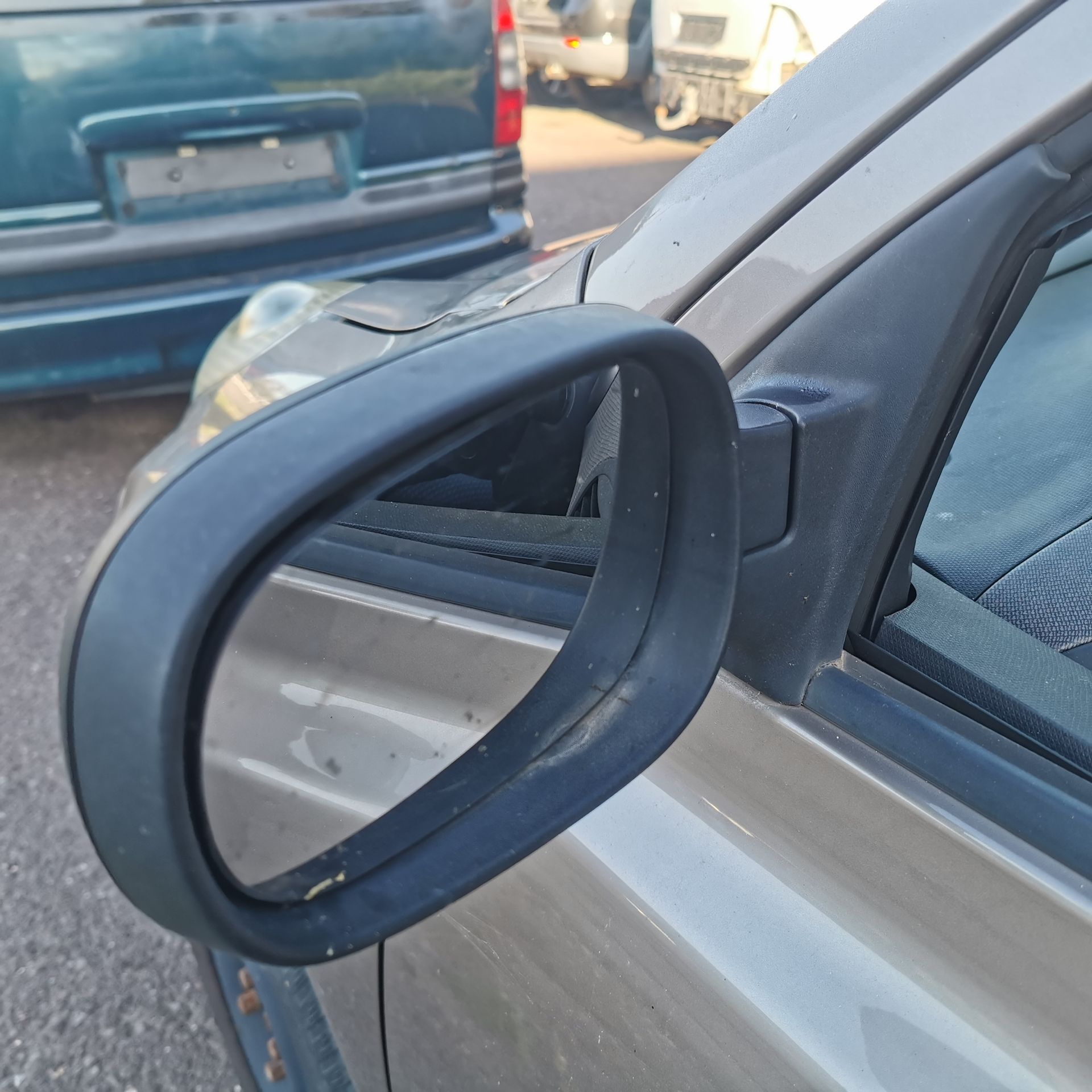 Nissan Micra K12 Aussenspiegel Rückspiegel Spiegel links manuell 5 Türer