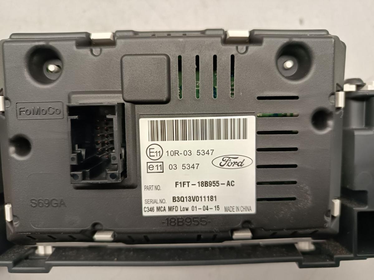 Ford Focus III original Bordcomputer Display F1FT18B955AC Baujahr 2015