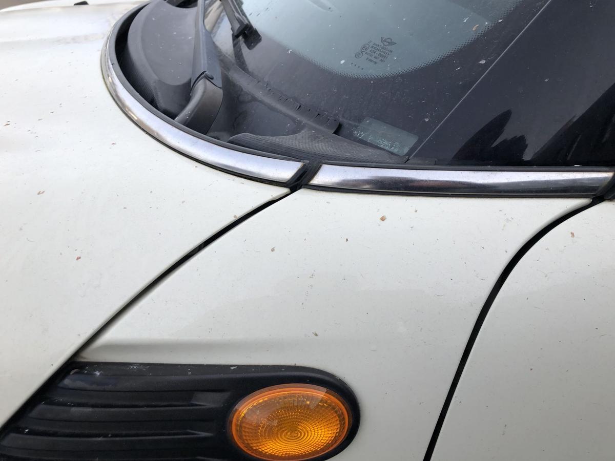 BMW Mini R56 Kotflügel links Fender Pepper White Radkasten Radabdeckung