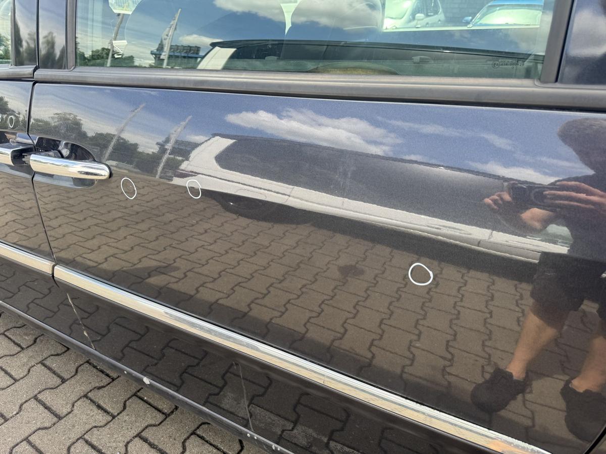 Peugeot 807 original Schiebet&uuml;r hinten links EYJ Aster Grau Metallic Rohbau Bj.2013