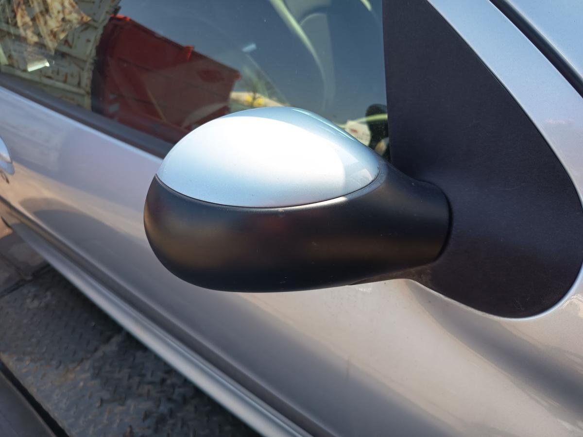 Peugeot 206 original Aussenspiegel rechts manuell EYL Islandgrau Bj 2006