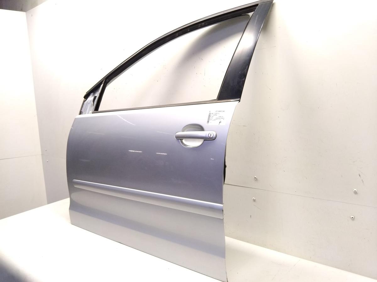 VW Polo 9N3 T&uuml;r vorn links Fahrert&uuml;r 5-t&uuml;rig LA7W reflexsilbermetallic BJ2007