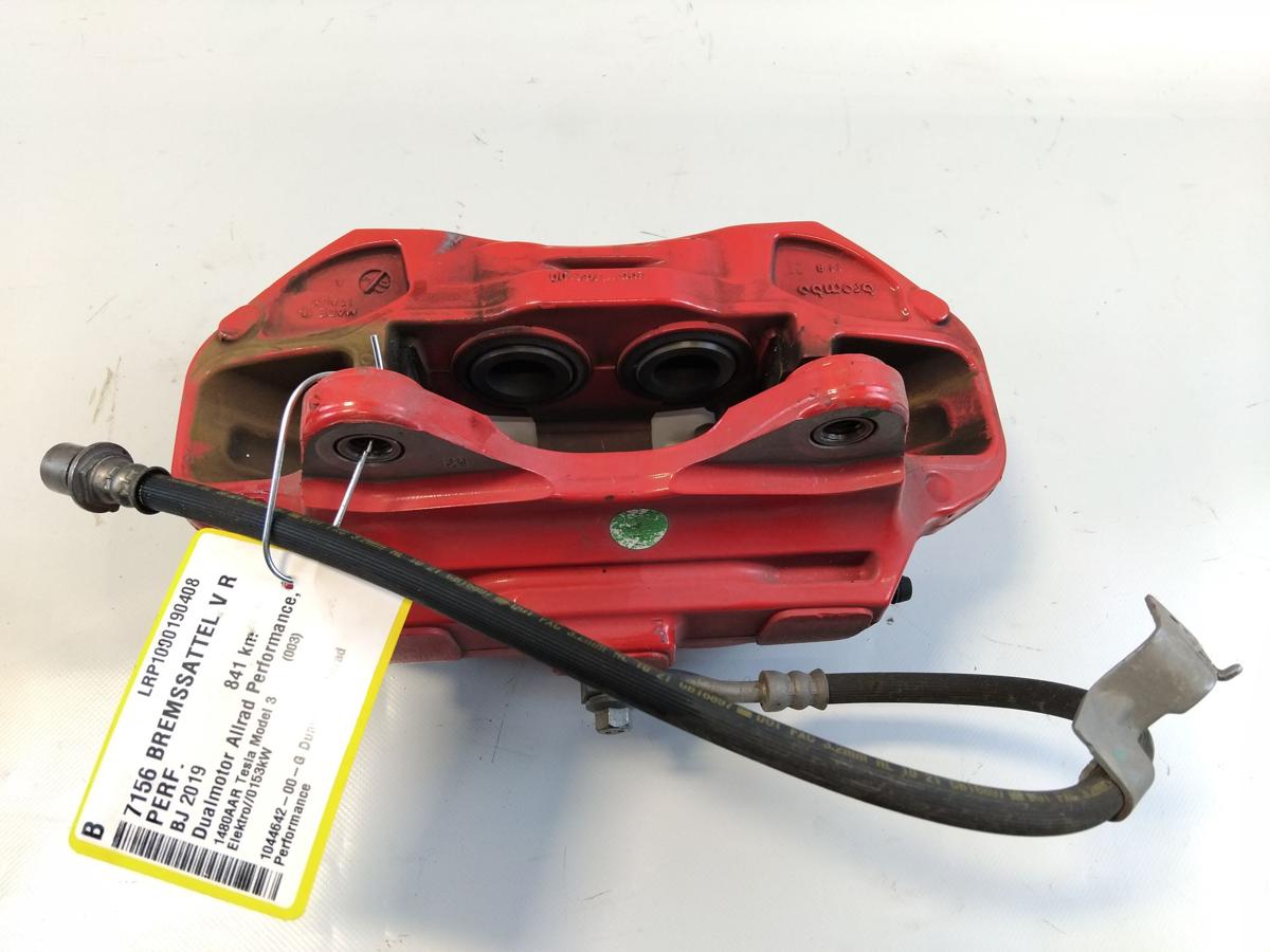 Tesla Model 3 Performance original Bremssattel vorn rechts 1044642-00-G BJ2019