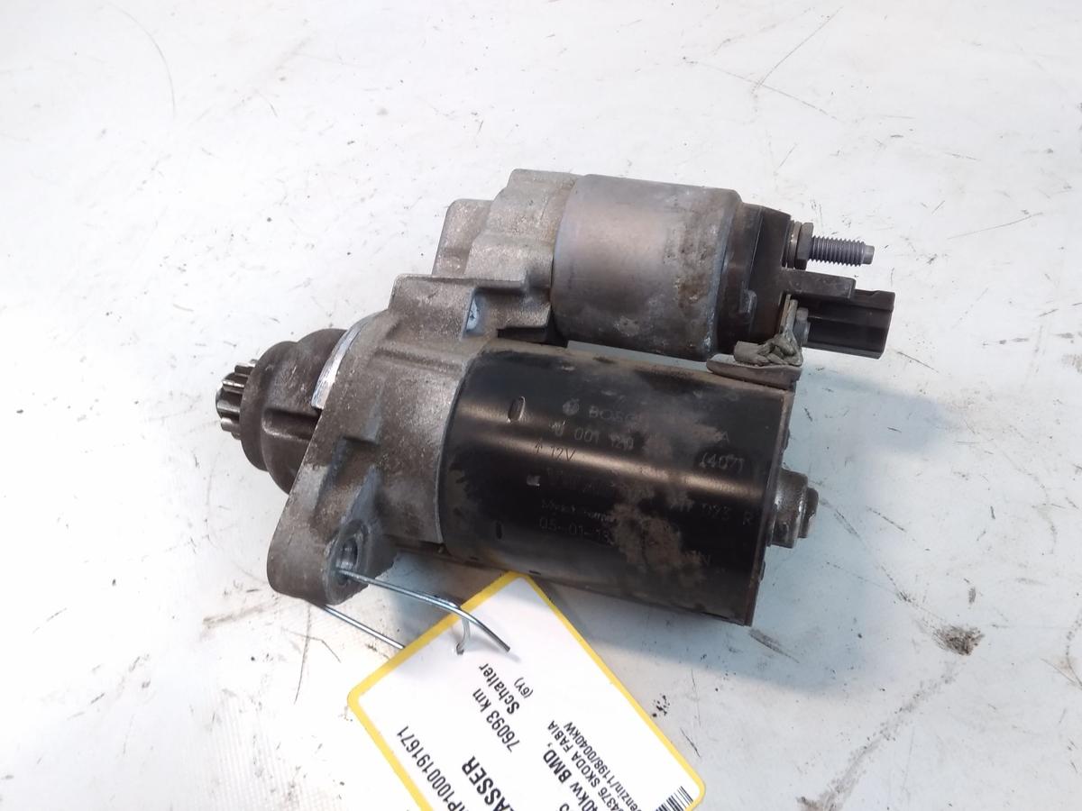 Skoda Fabia 1 6Y original Anlasser Starter 1.2 40kw BMD Bj.2005