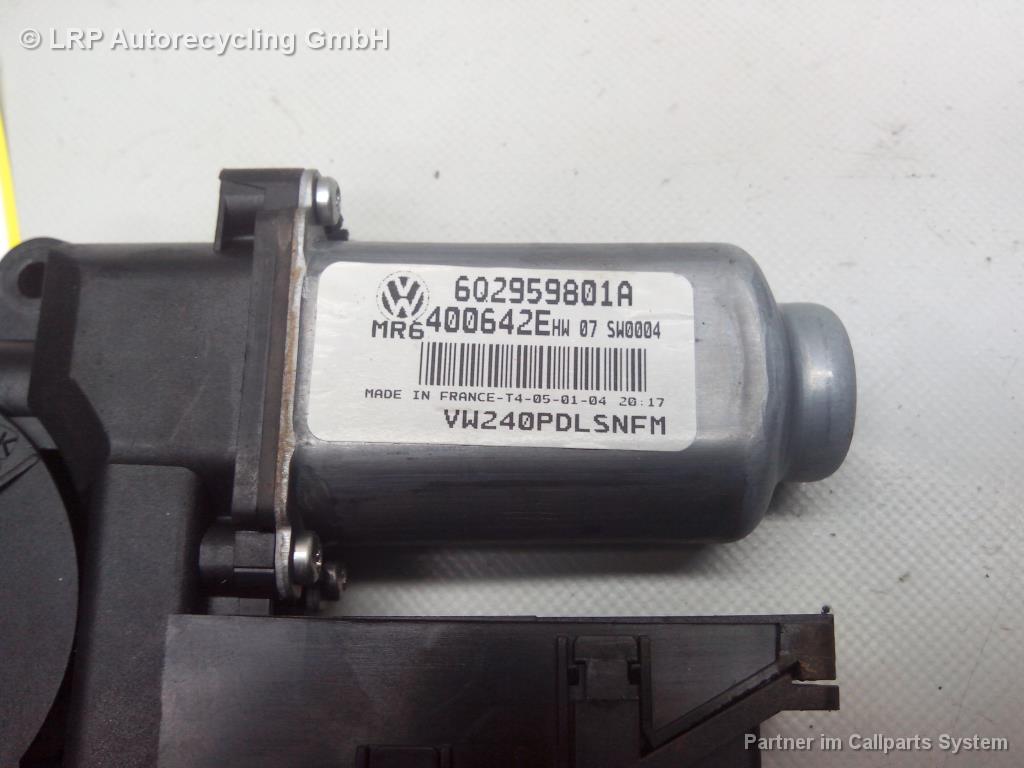 VW Polo 9N BJ2004 Motor Fensterheber vorn rechts 6Q2959801A