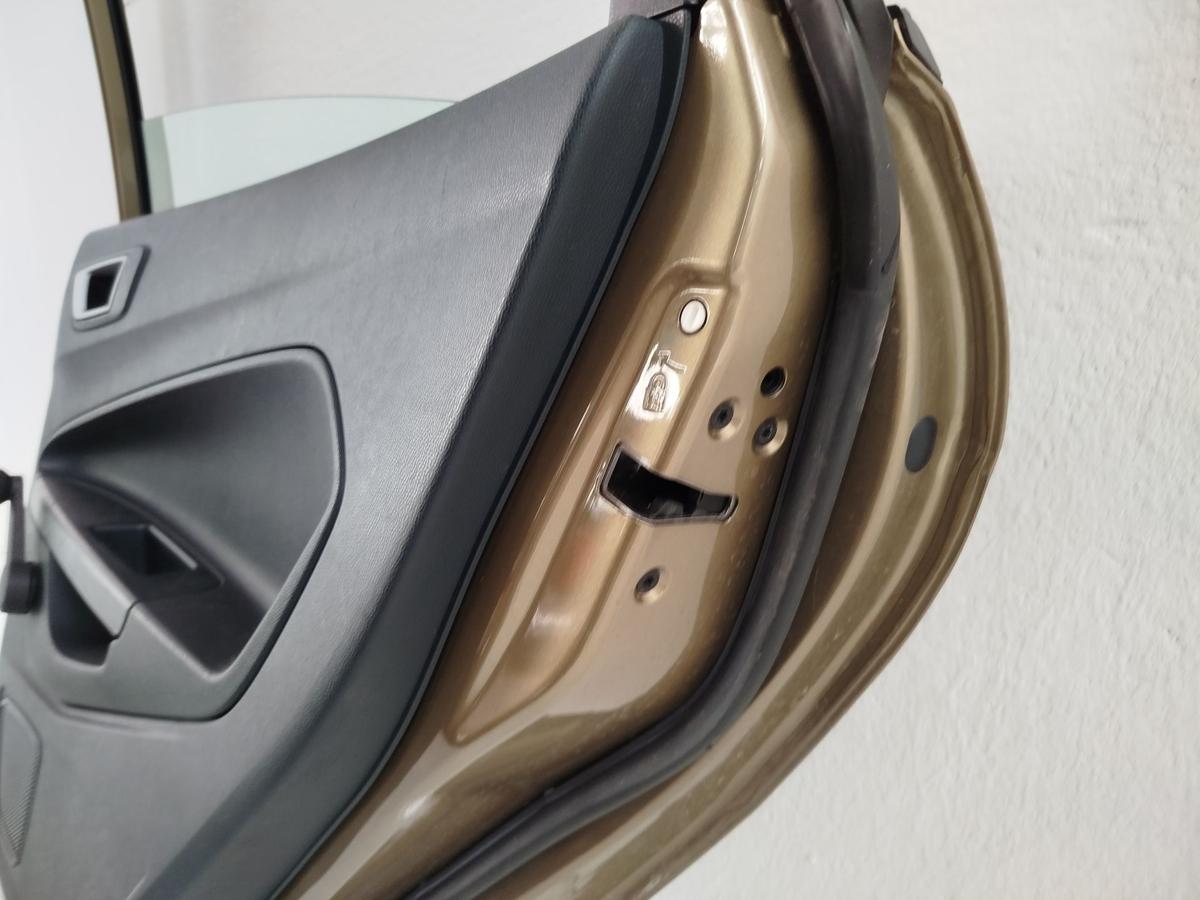 Ford Fiesta JA8 Tür Autotür Fondtür hinten rechts Rohbau Castano Braun Met