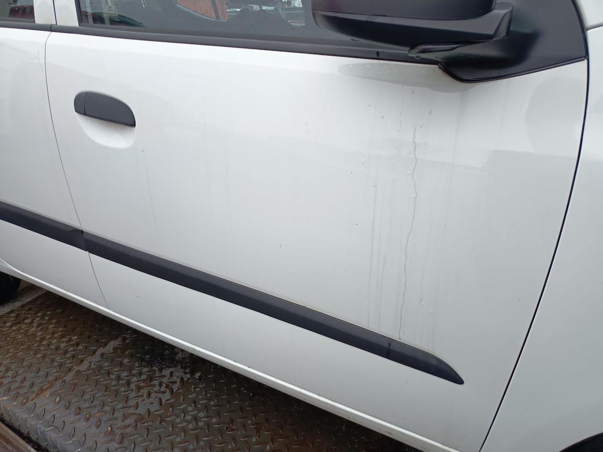 Hyundai I10 PA original T&uuml;r vorne rechts Crystal White Baujahr 2011
