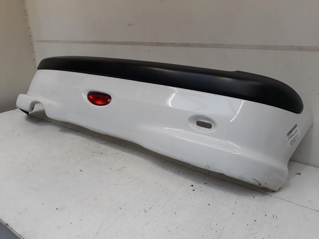 Peugeot 206 BJ 2008 Stoßstange hinten Stoßfänger weiss