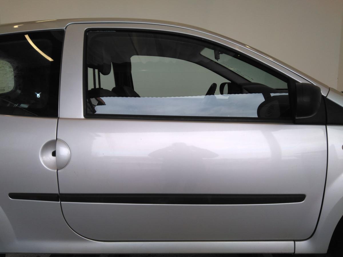 Renault Twingo 2 original Tür vorn rechts TED69 - Platingrau Rohbau Bj.2011