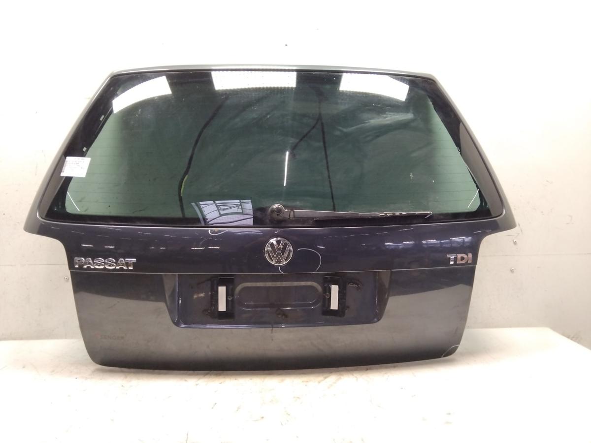 VW Passat 3BG Variant Heckklappe LC7V Anthrazitblau Metallic Heckscheibe BJ2004