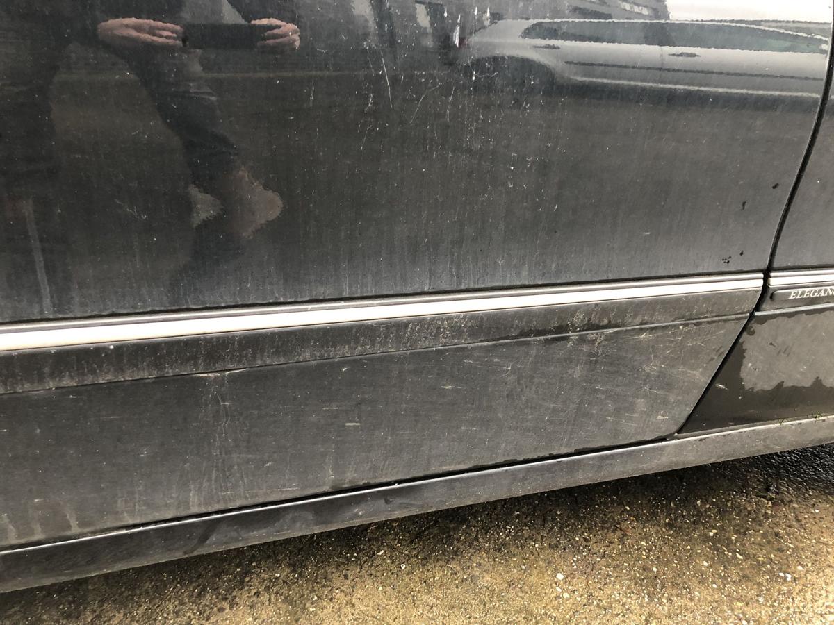 Mercedes W211 S211 E Klasse T&uuml;r vorn rechts Beifahrert&uuml;r Rohbau Obsidianschwarz