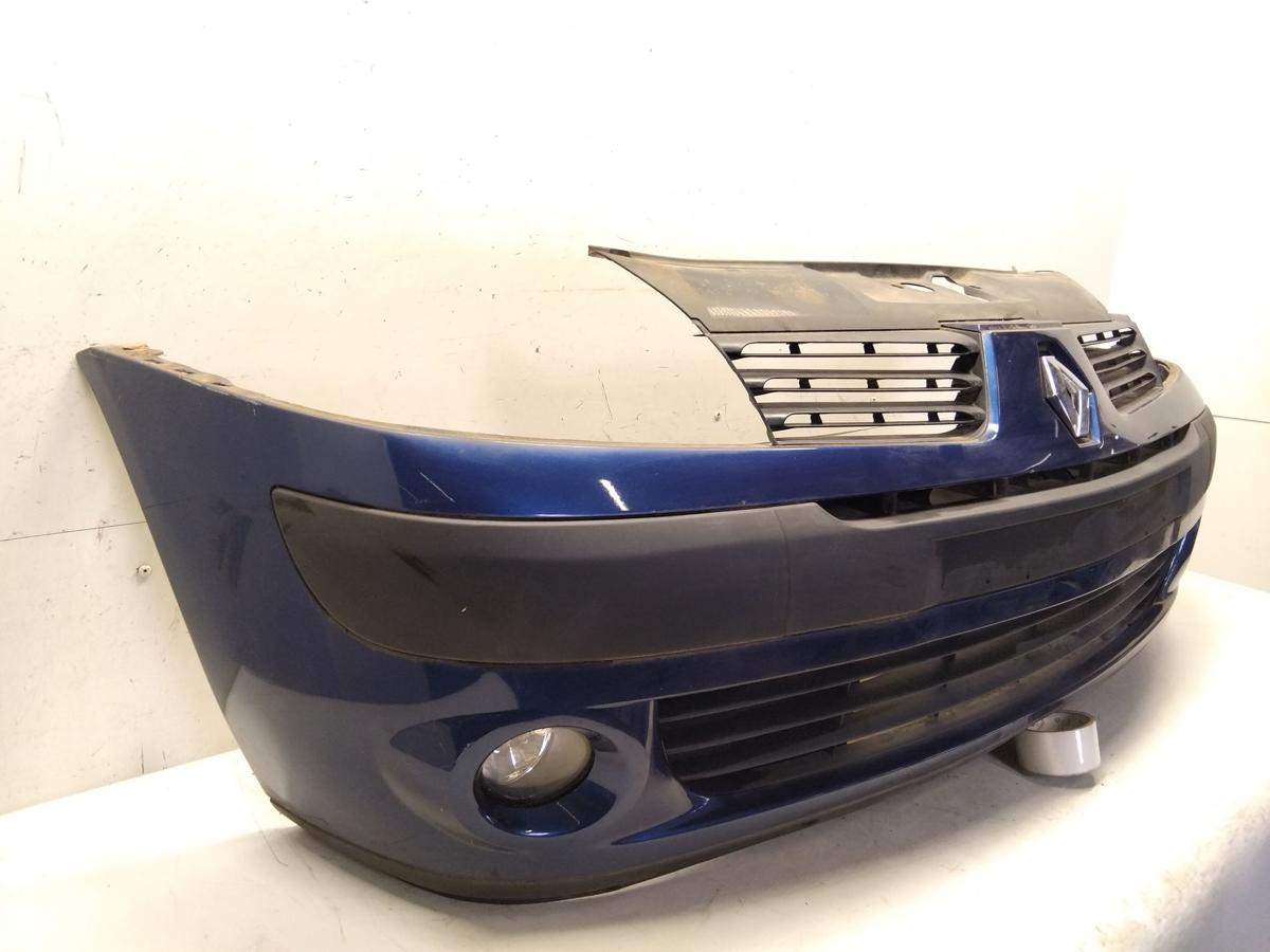 Renault Clio 2 orig Sto&szlig;stange Sto&szlig;f&auml;nger vorn TED44 Bleu Odyssee Facelift BJ02
