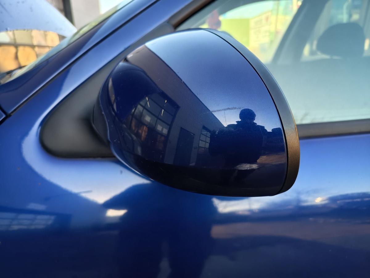 Seat Leon 1M original Aussenspiegel links elektrisch S5S Almeriablau Bj 2005