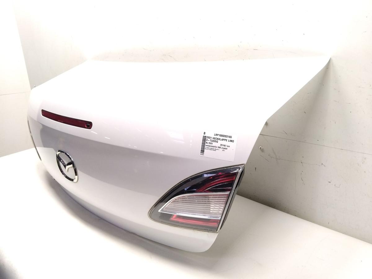 Mazda 6 GH Limo Stufenheck Heckklappe Heckdeckel weissmetallic 34K Bj.2009