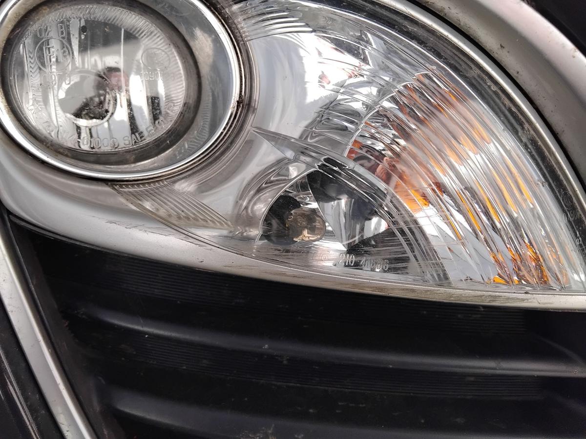 Mazda CX-7 ER Facelift original Stossf&auml;nger Sto&szlig;stange vorn SRA BJ2010 M&auml;ngel