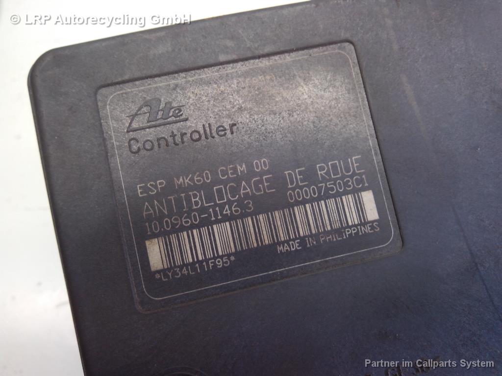 Citroen C5 Bj.2005 original ABS/ESP Block 9656419780 10.0206-0188.4