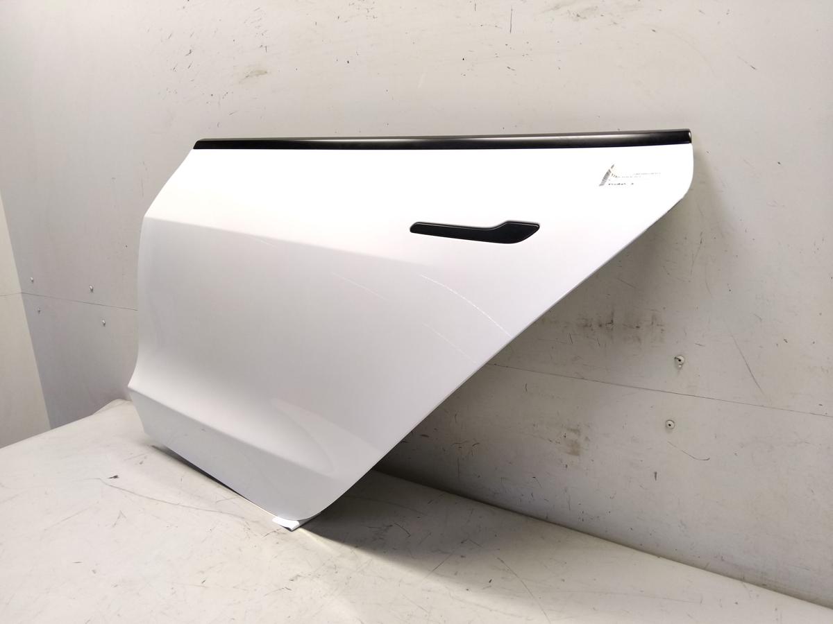 Tesla Model 3 original Tür hinten links weissmetallic BJ2019