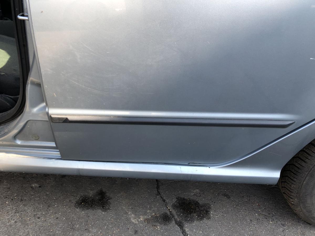 Skoda Fabia 6Y T&uuml;r hinten links Fondt&uuml;r im Rohbau 5 t&uuml;rer LF7U Stone Grey Met