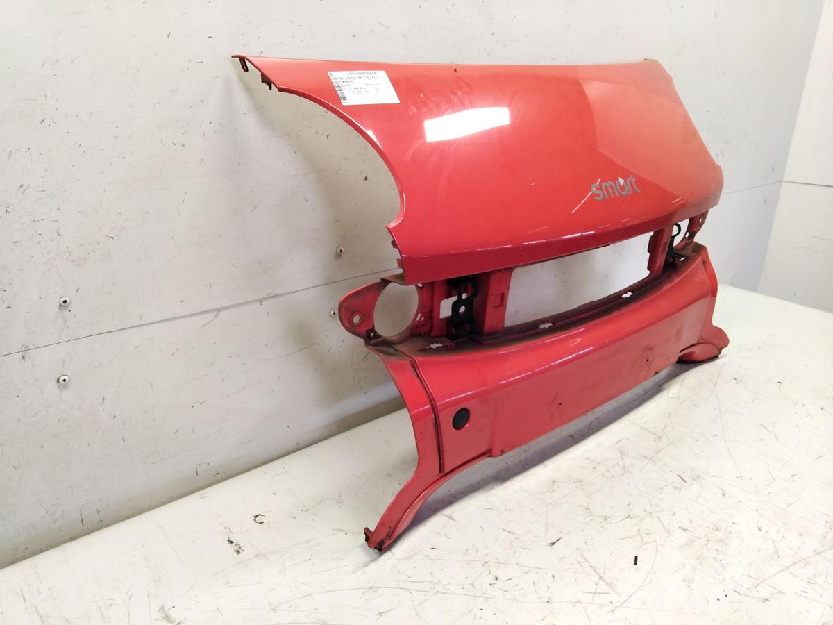 Smart Cabrio 450 original Frontmittelteil Sto&szlig;f&auml;nger rot uni EA8 Phat Red Bj2001