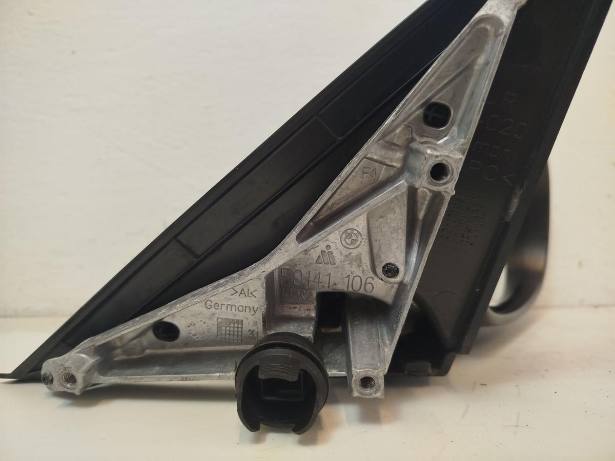 BMW 1er E87 LCI Au&szlig;enspiegel rechts R&uuml;ckspiegel Seitenspiegel ele 668 schwarz II