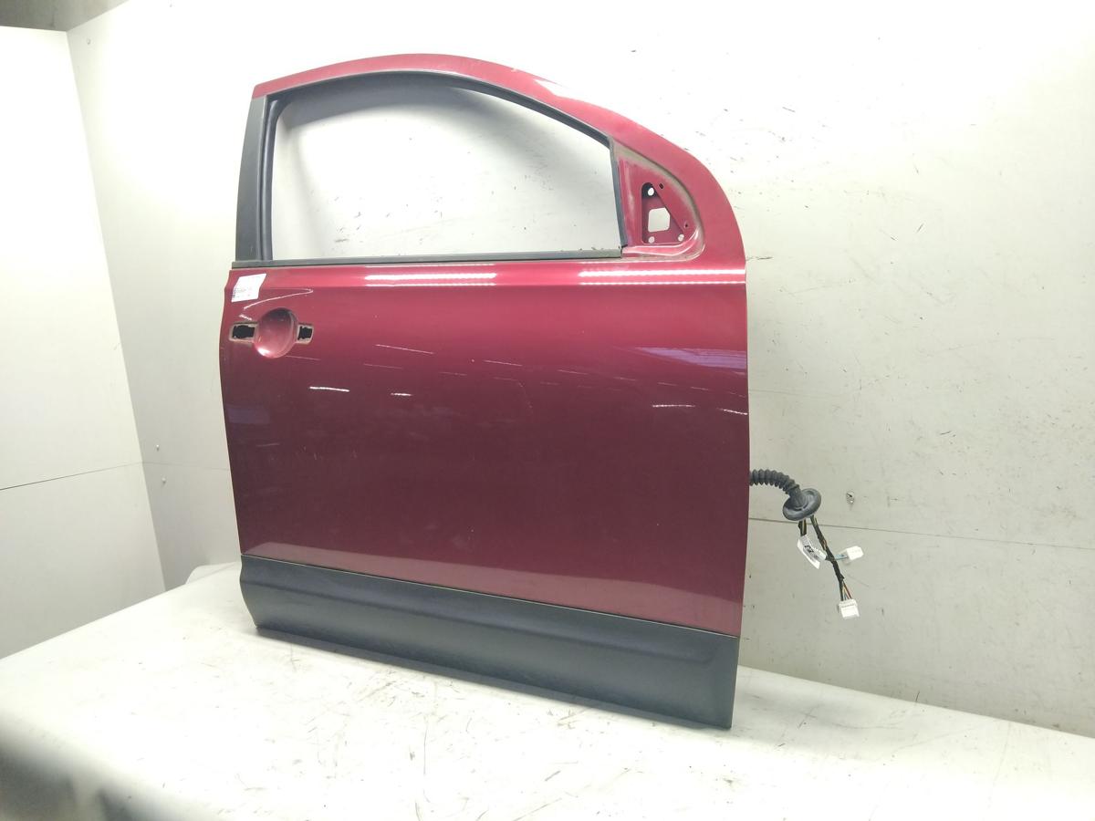 Nissan Qashqai J10 T&uuml;r vorn rechts Beifahrert&uuml;r weinrotmetallic NAJ Bj.2011