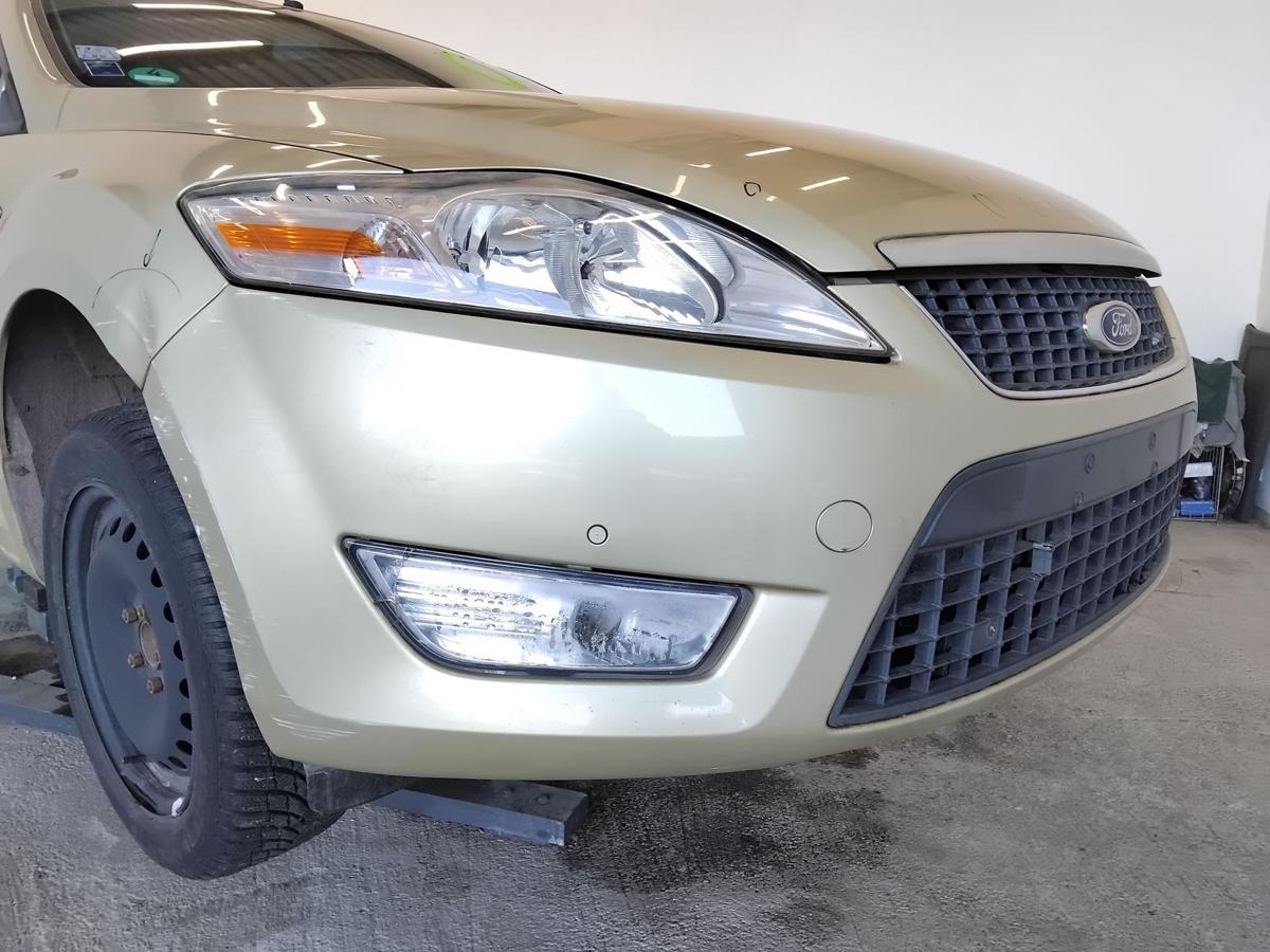 Ford Mondeo 4 BA7 original Sto&szlig;stange Sto&szlig;f&auml;nger vorn mit PDC Grill BJ2007 Champagnermetallic