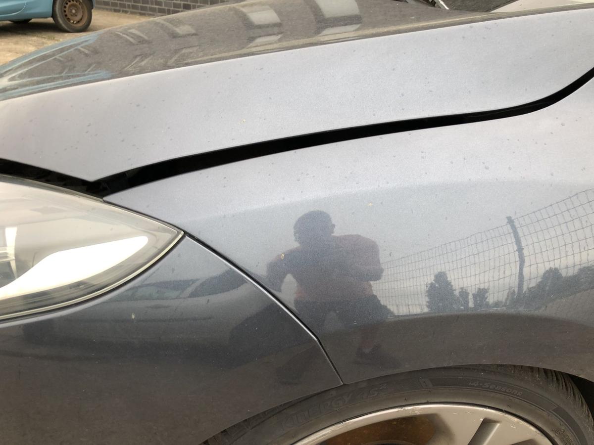 Renault Megane 3 III Kotflügel vorn links Fahrerseite Facelift TEKPN Grey