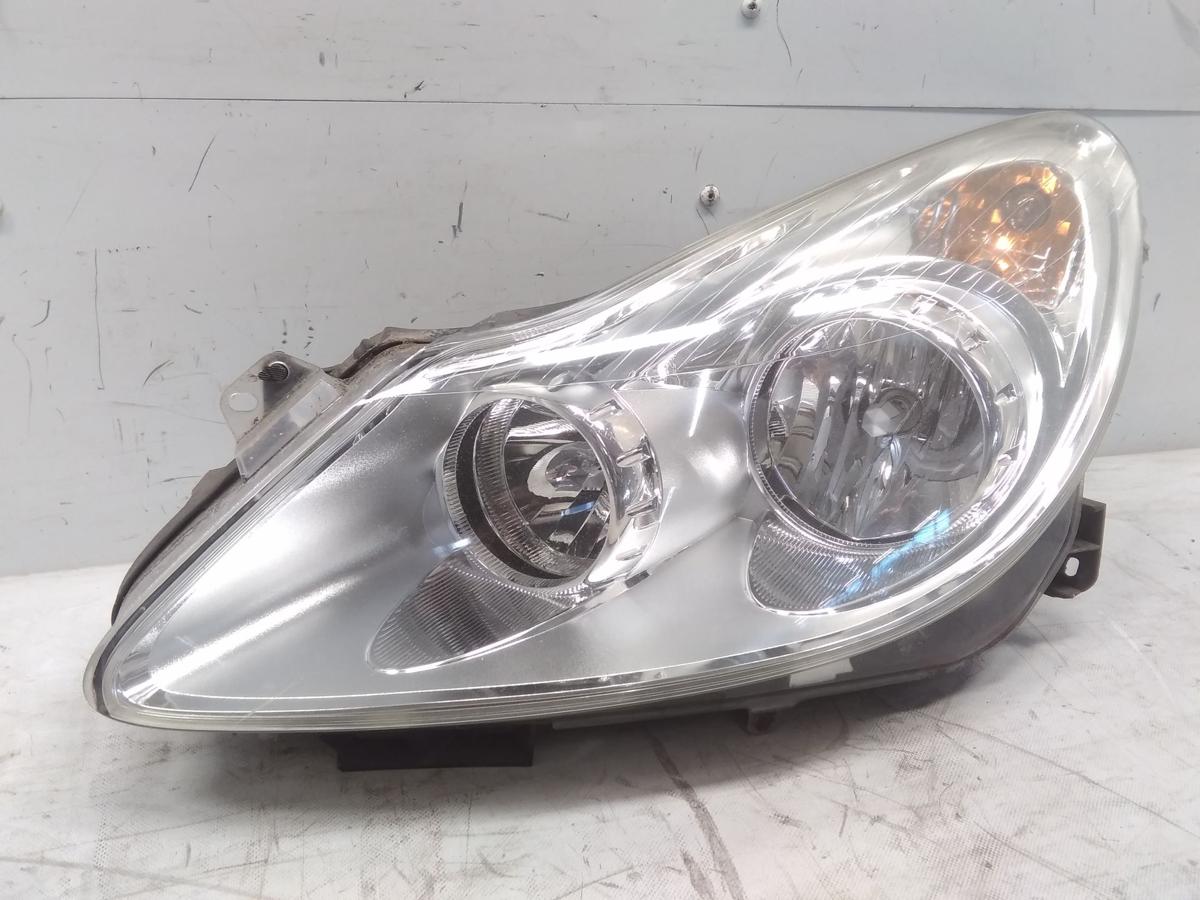 Opel Corsa D original Scheinwerfer links chrom Halogen mit LWR BJ2006