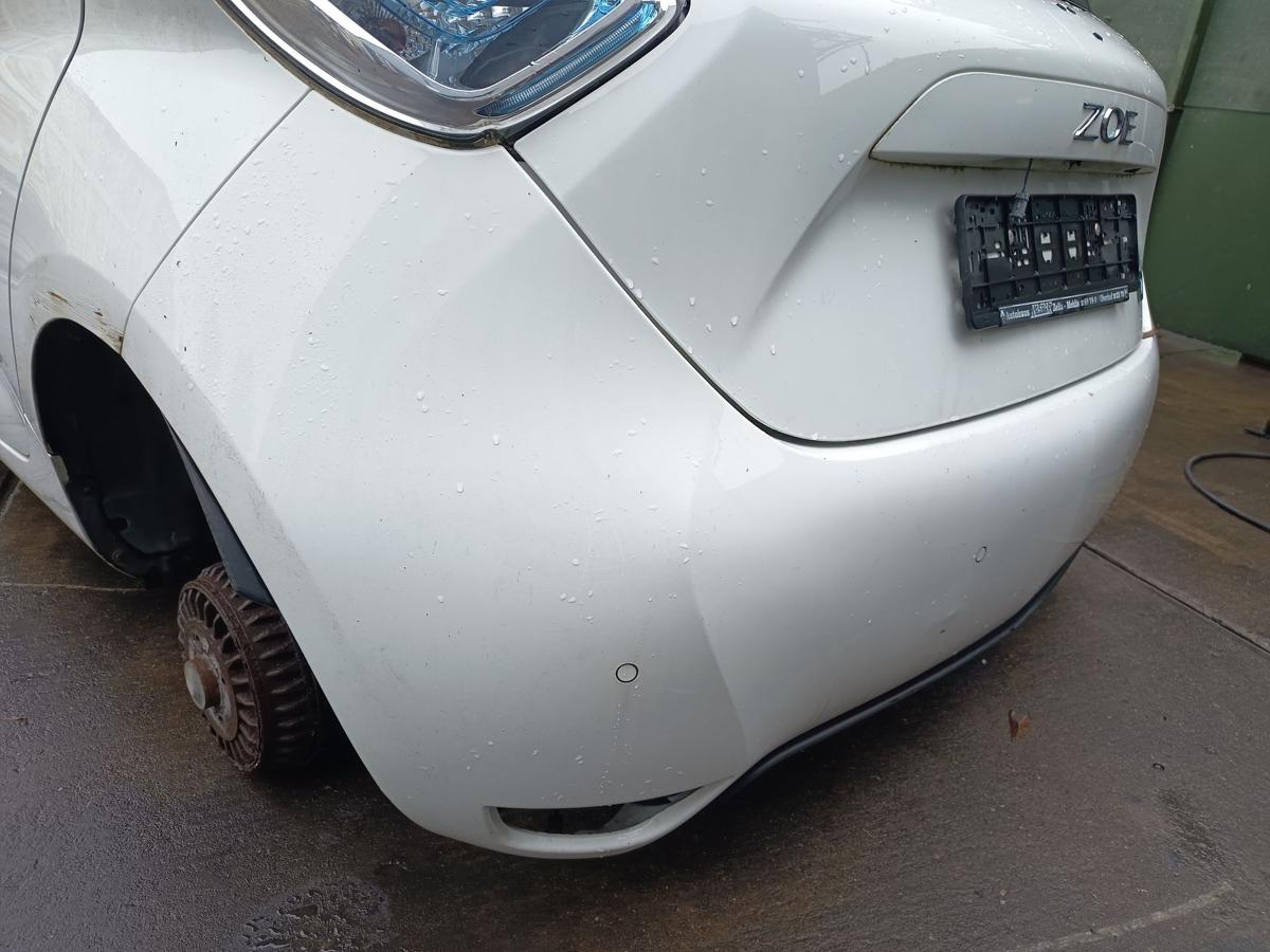 Renault Zoe original Sto&szlig;stange hinten PDC OY369 Arktis Weiss Bj 2014