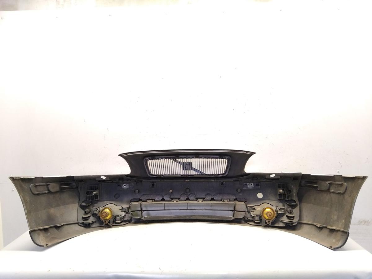 Volvo V70 2 original Stoßfänger Stoßstange vorn silbermetallic für SRA Bj.2003