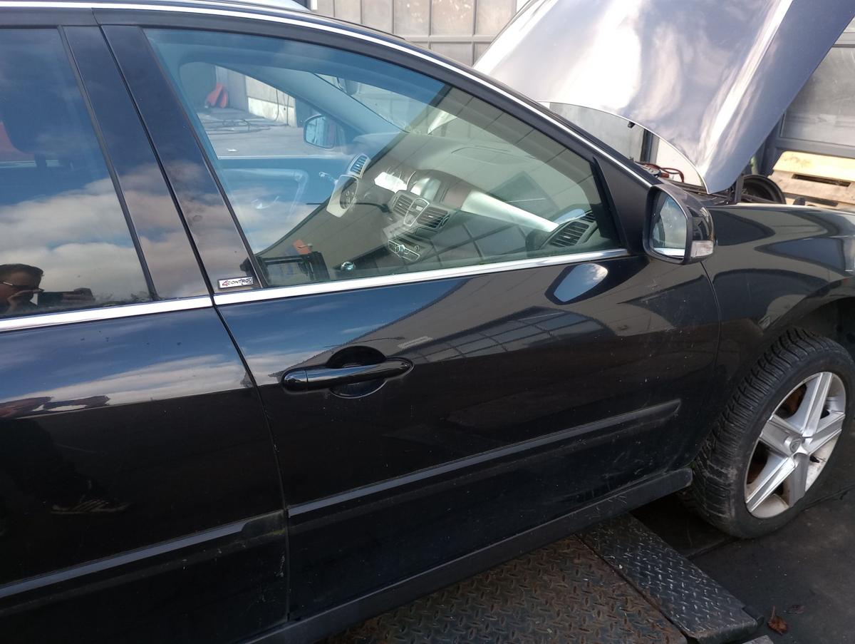 Renault Laguna 3 Kombi orig Tür VR Beifahrertür 676 Perlm.schwarz met Bj 2010