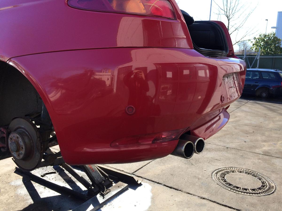 Alfa Romeo GT original Stoßstange Fänger hinten/Heck 130/B Rosso Alfa Bj 2006