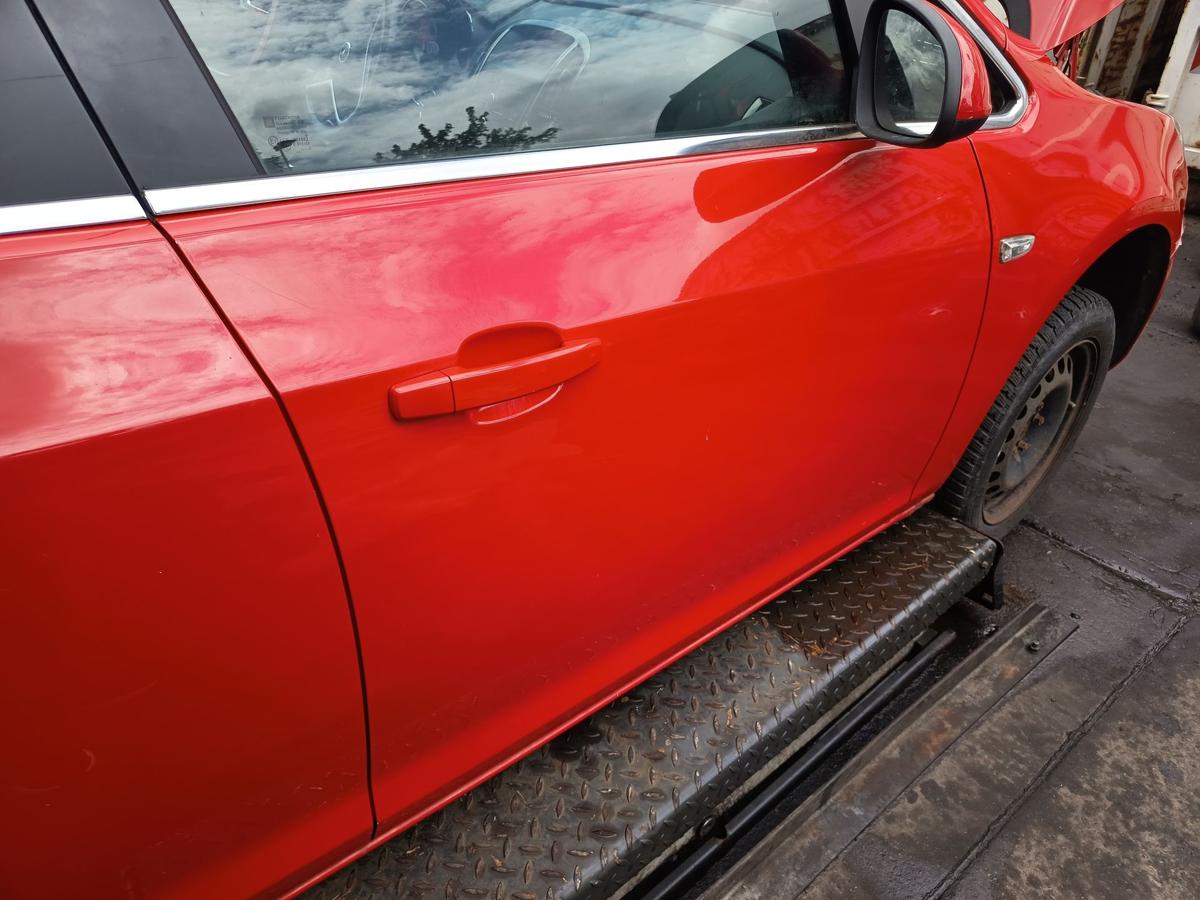 Opel Astra J original T&uuml;r vorn rechts Beifahrer 5t&uuml;rer Z50B Power red Bj 2010