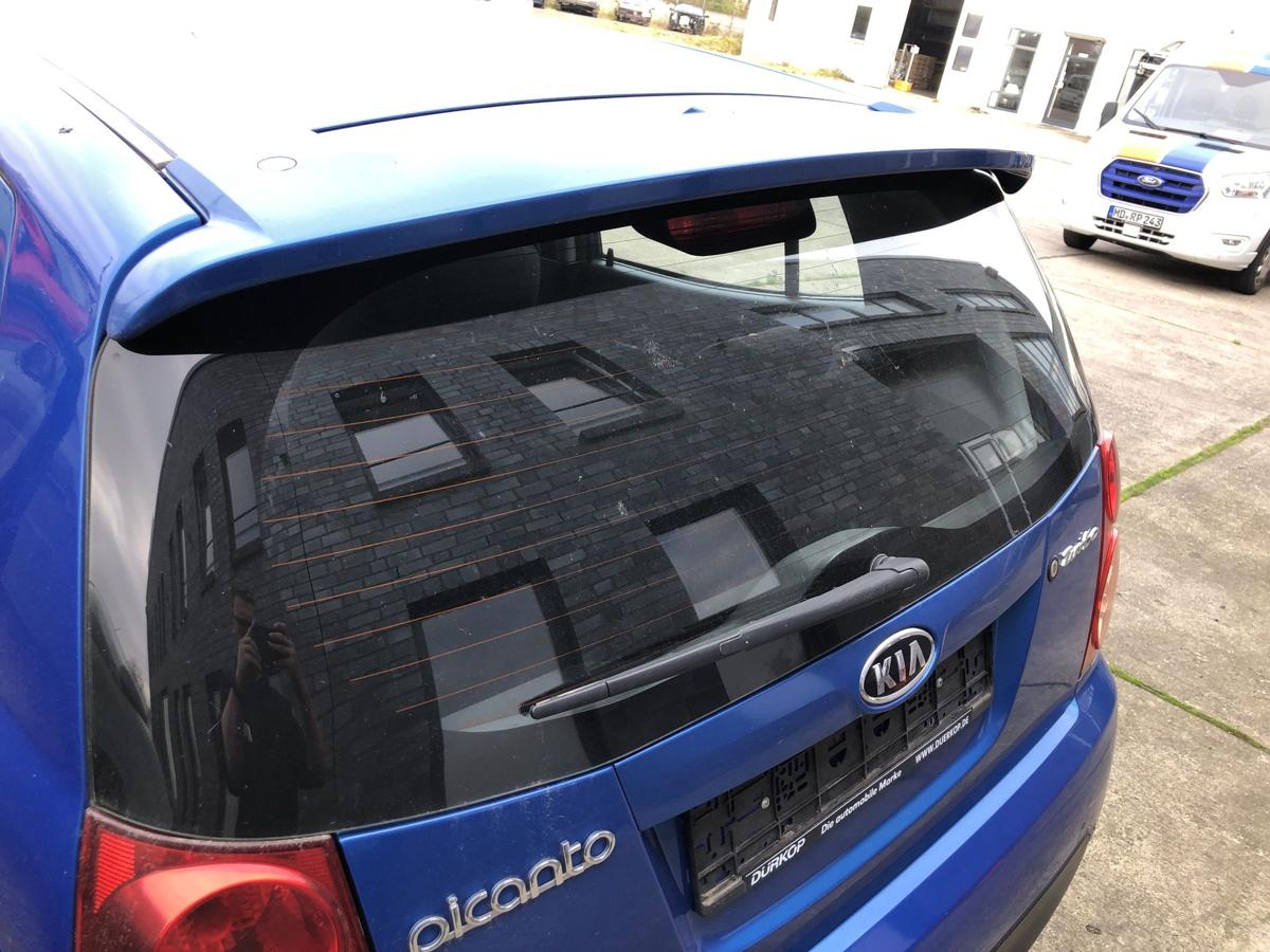 Kia Picanto BA ab 2007 Heckklappe Kofferraumklappe Heckdeckel C0 Cool Blue