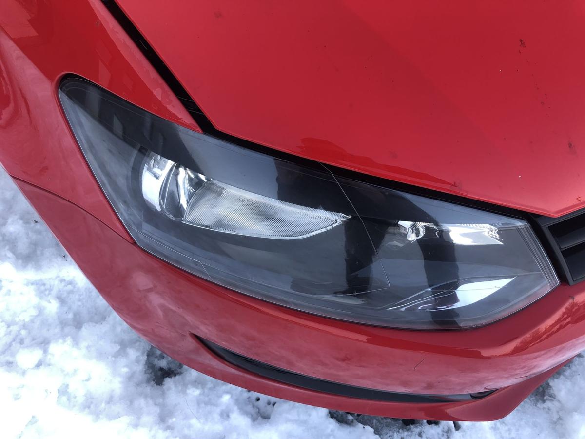 VW Polo 6R Scheinwerfer rechts Headlight 6R1941016E Frontscheinwerfer Halogen