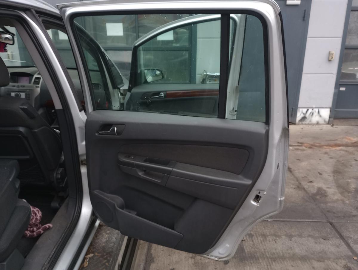 Opel Zafira B original Tür hinten rechts Fond Z157 Starsilber Bj 2005