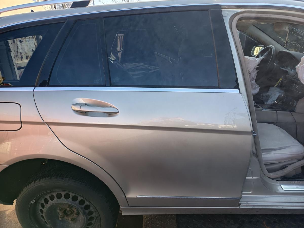 Mercedes S204 T-Modell original T&uuml;r hinten rechts Fond 794 Perlbeige Bj 2009