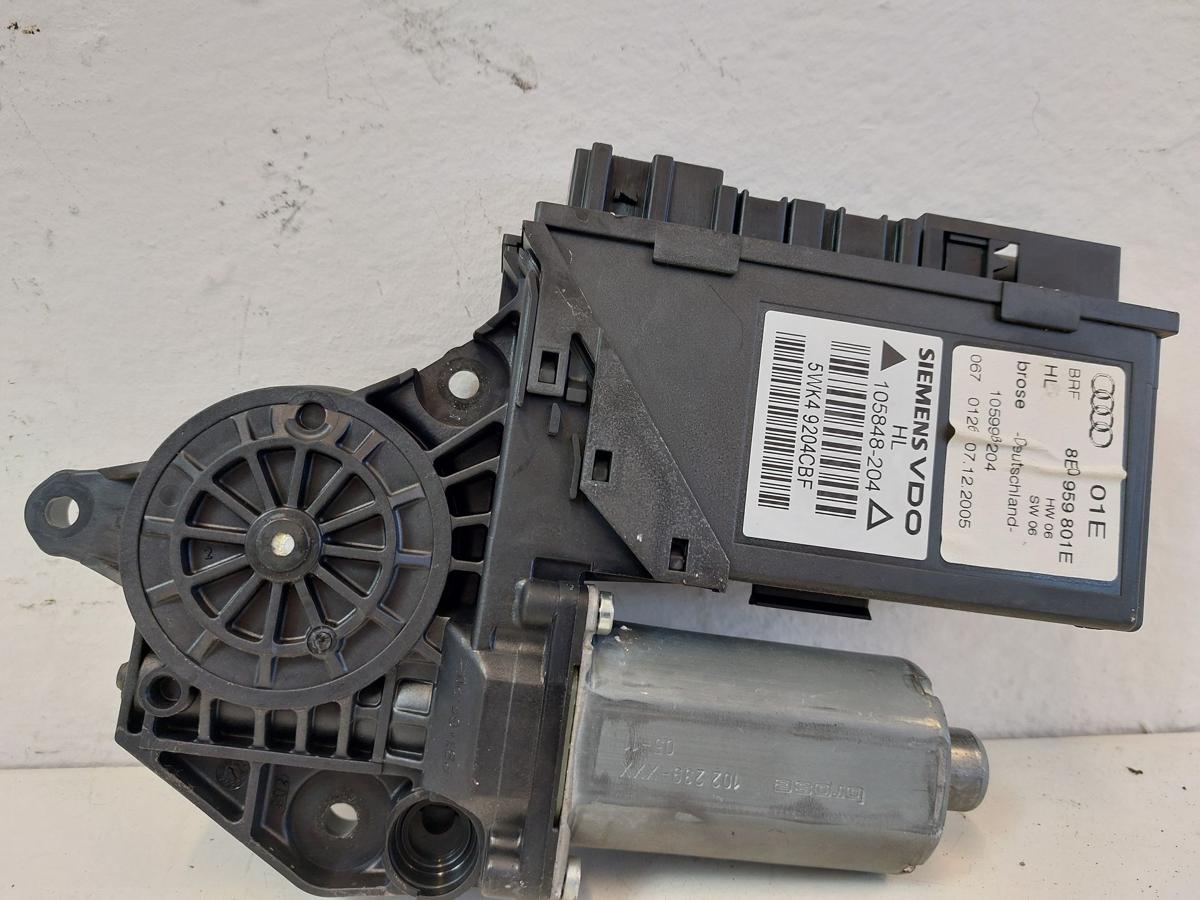 Audi A4 8E 8EC B7 Avant Fensterhebermotor T&uuml;r hinten links Fondt&uuml;r OEM