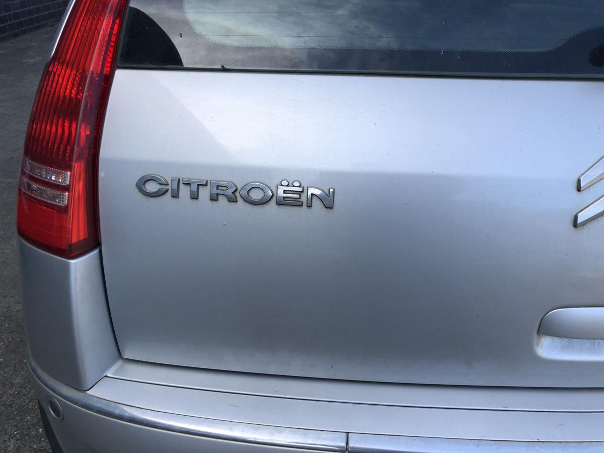 Citroen C4 Typ L Heckklappe mit Heckscheibe 5 t&uuml;rig Rohbau EZR Aluminium Grau