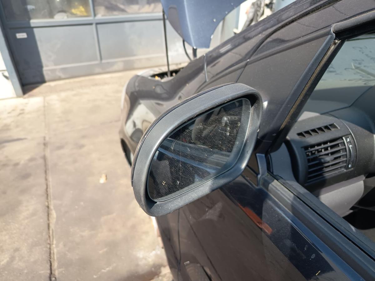 VW Fox original Au&szlig;enspiegel links elektrisch LC9Z Black Magic Baujahr 2005