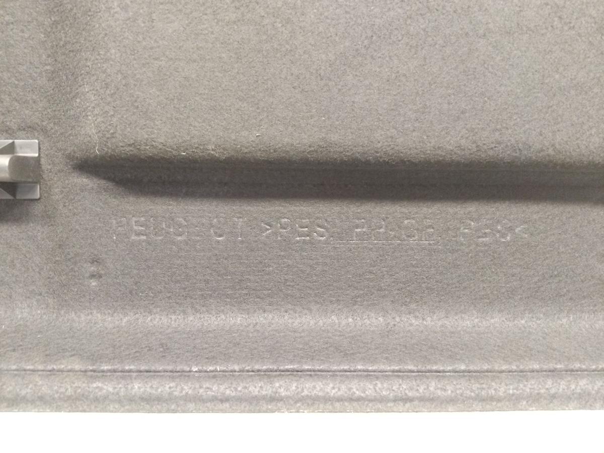 Peugeot 308 II original Hutablage Kofferraumabdeckung schwarz Bj.2015