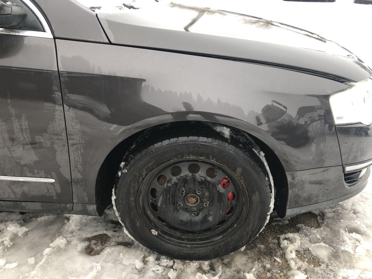 VW Passat 3C Variant Kotfl&uuml;gel rechts Radabdeckung Fender LC8Z Moccabrown