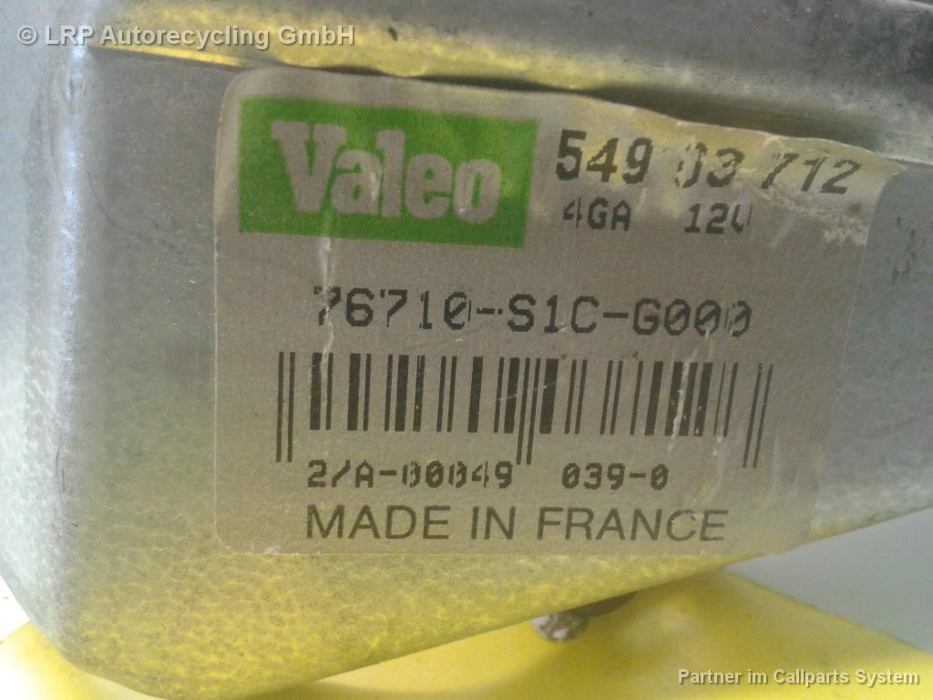 Honda Accord CH6 BJ 2000 5-türig Wischermotor hinten 76710S1CG000 54903712 VALEO