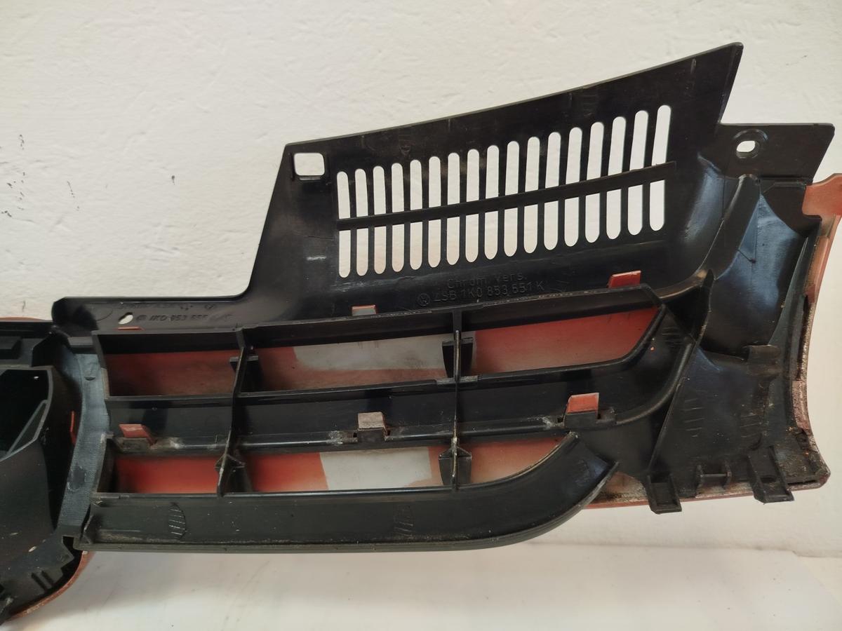 VW Golf V 5 1K Grill Kühlergrill Frontgrill mit Logo LA2W Copper Orange Met