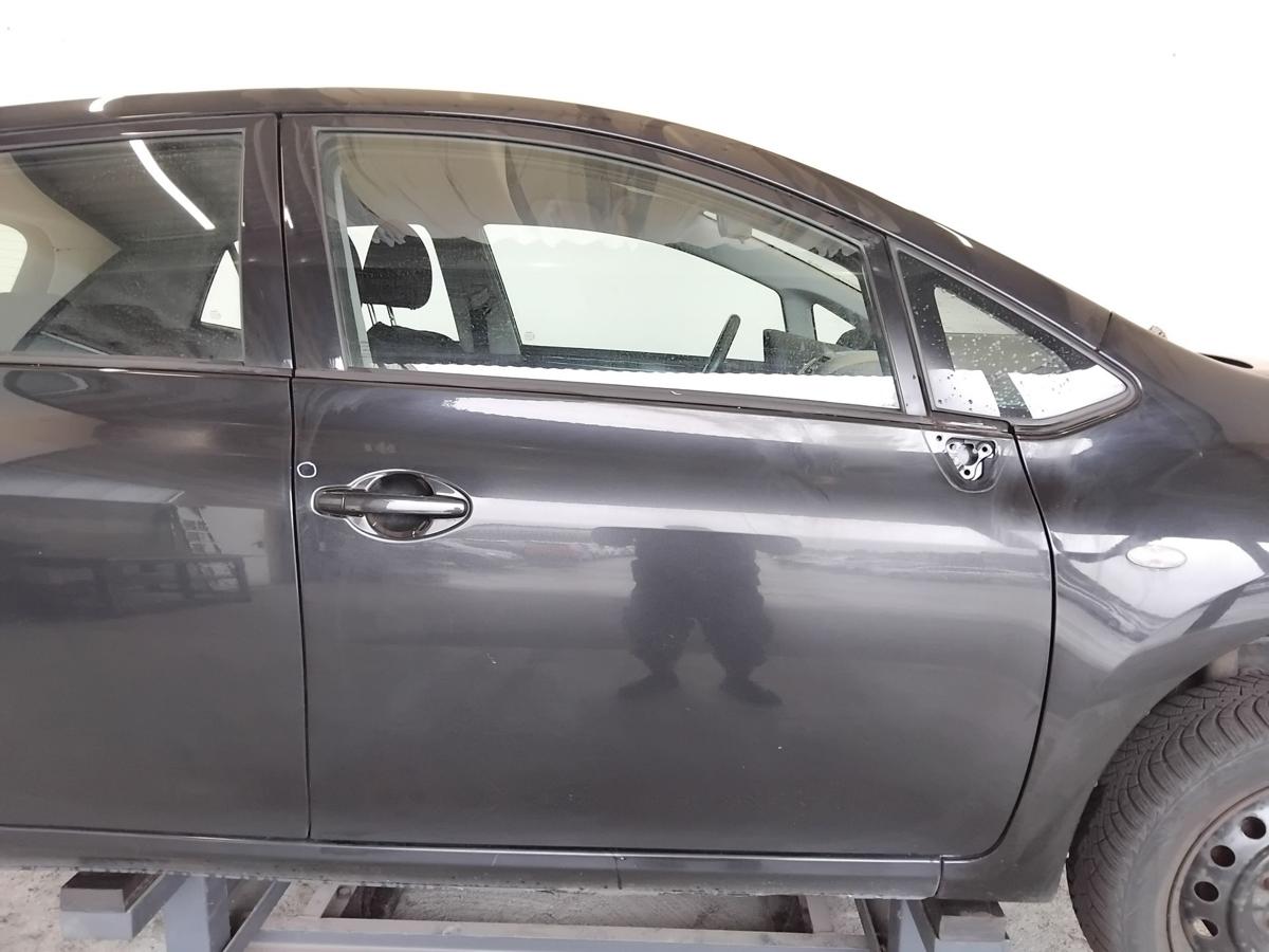 Toyota Auris E15 Tür vorn rechts Beifahrertür 5-türig BJ2008 209 Night Sky Black Perleffekt