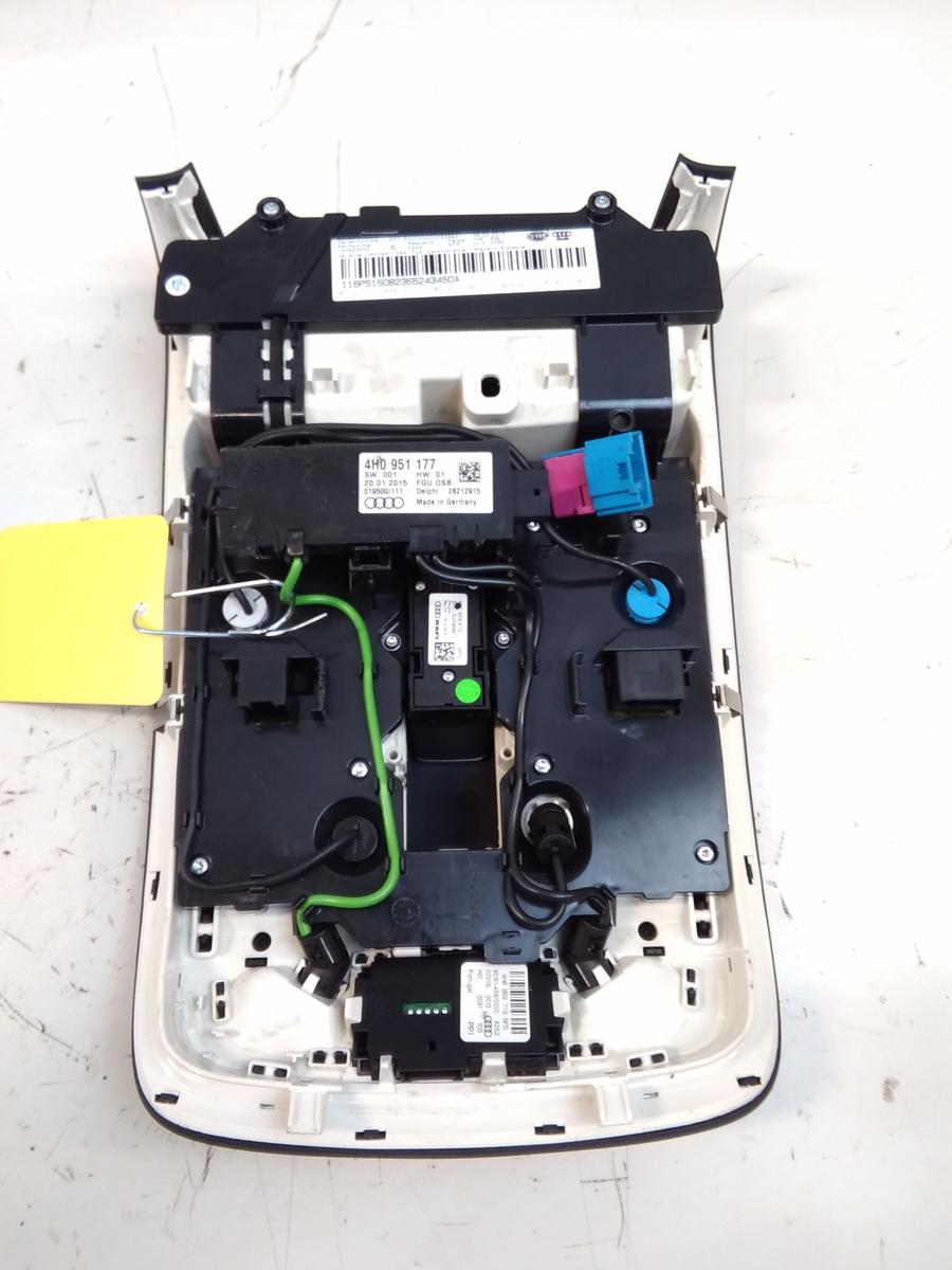 Audi A8 D4 4H orig Innenleuchte vorn mit Dachbedienung BJ2015 4H0947135K